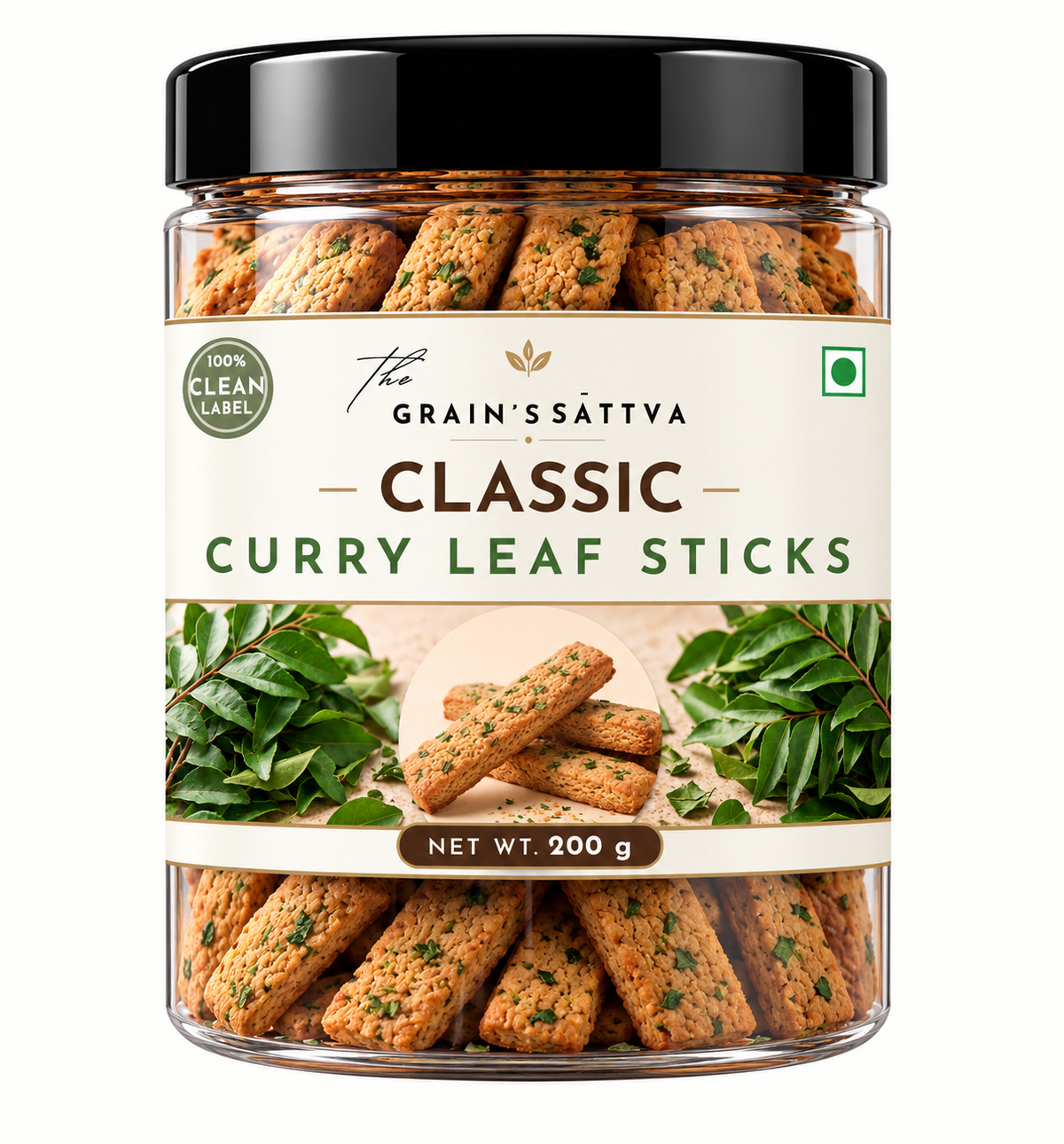 CLASSIC CURRY LEAF STICK (Made with Jaggery)