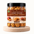 GLUTEN-FREE OATS & SWEET POTATO COOKIES – Clean Label Healthy Snack | High Fiber, Gut Friendly & Refined Sugar-Free
