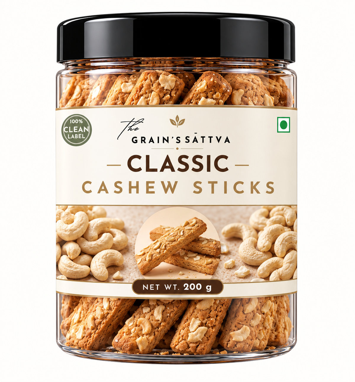 CLASSIC CASHEW STICKS (Made with Jaggery)