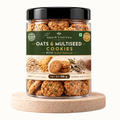 MULTI-SEED COOKIES – Healthy Instant Oats Cookies with Sunflower & Pumpkin Seeds | Guilt-Free Tea Time Snack